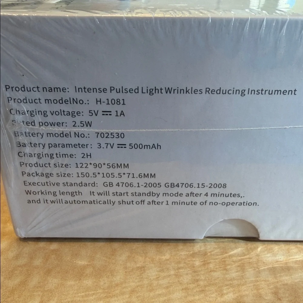H-1081 Intense Pulsed Light Wrinkle Reducing Instrument - White - Picture 3 of 3